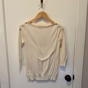 Banana Republic Cream Knit Top
-072